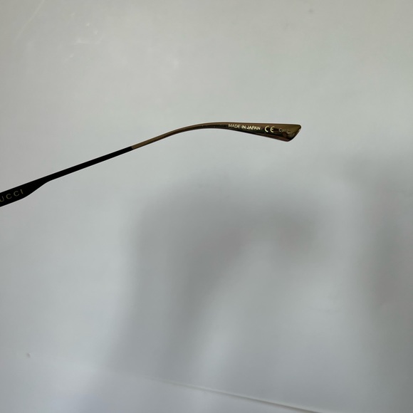 Gucci black aviator sunglasses unisex - Picture 6 of 10